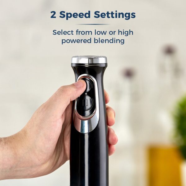 towe 600w hand blender black t12076