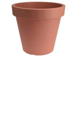 Plastic Flower Pot Terracotta 40cm