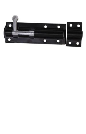 Tower Bolt 100mm Black