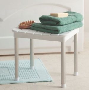 Eucalyptus Plastic Stool White