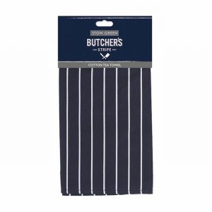 BUTCHERS STRIPE TEA TOWEL
