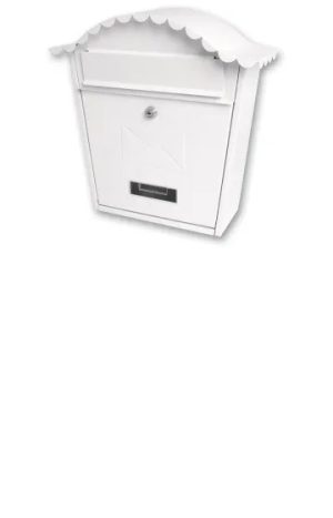 Classic Post Box White 370mm