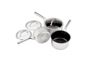 Ninja C63000UK Cookware 3-Piece Set – Stainless