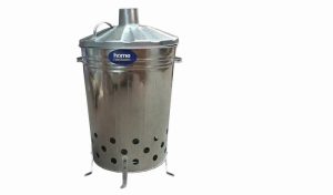 Galvanised Incinerator 90L
