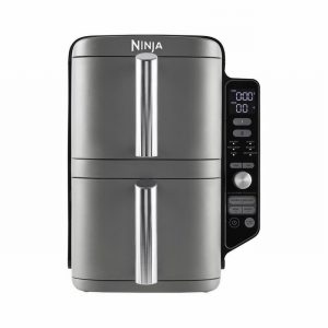 Ninja SL400UK Double Stack XL 2-Drawer 9.5L Air Fryer – Grey