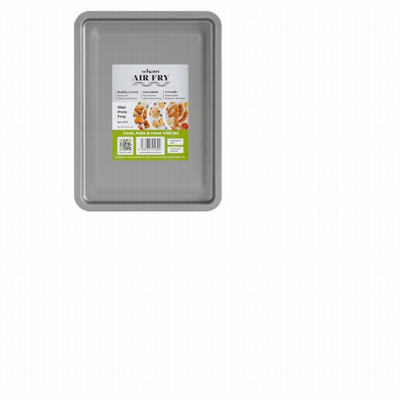 air fry mini oven tray set x 2