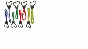 Flat Bungee Cord Set 8 Piece