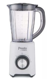 TOWER GLASS &  STAINLESS STEEL jug blender 500W