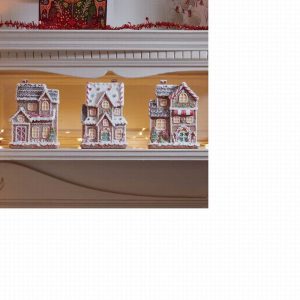 Gingerbread Candy TownHouse Single- Assorted Designs