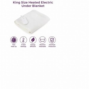 Carmen Full Size Heated Under Blanket King Sized C81197