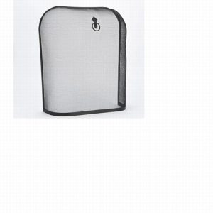 Domed Fire Screen Black 21in FPGD1