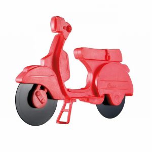 PIZZA SCOOTER CUTTER RED