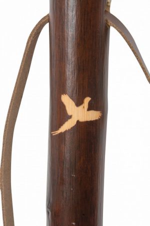 CHESTNUT HIKING STAFF, PHEASANT
