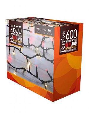 600 LED Firefly Lights – Winter Wishes