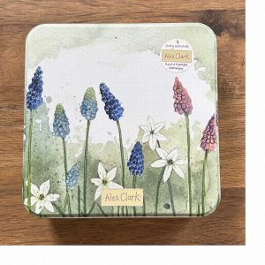 Alex Clark Floral Thoughts Notecard Tin