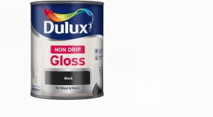 Dulux Non Drip Gloss Black 750ml