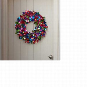 X-Bling! Wreath 45cm, 2 Designs