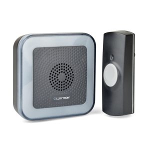 Melody Hearing Impaired Door Chime Kit Black