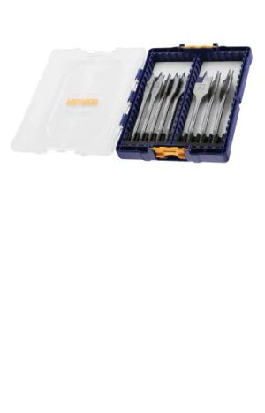 Blue Groove 4X Flat Bit Set, 8 Piece