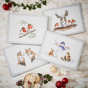 WRENDALE XMAS PLACEMATS LARGE