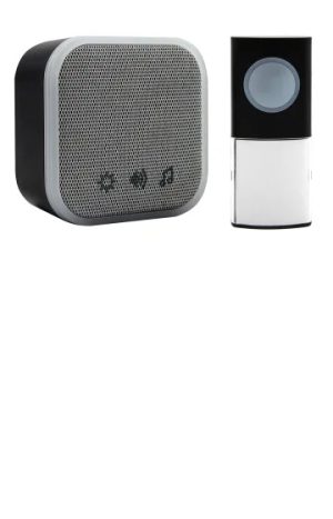 Plug In Door Chime Black