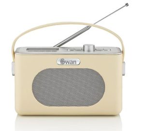 Swan SRA43010CN Retro DAB Bluetooth Radio