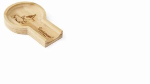 Bamboo Spoon Rest Coastal Bird