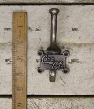 Coat Hook Double Coca Cola