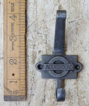 Coat Hook Double Underground
