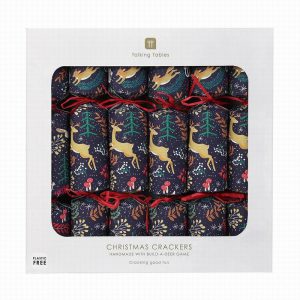 Twilight Blue Christmas Crackers – 6 Pack