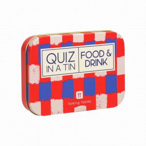 Quiz in a Tin – Food Trivia – 200 Questions