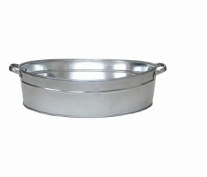 FALLEN FRUITS OZ70 ZINC TUB OVAL – LARGE