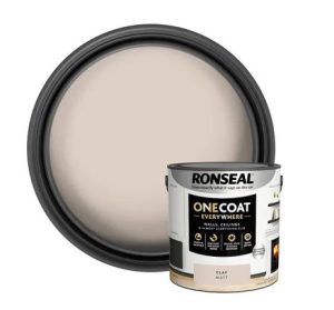Ronseal One Coat Matt Clay 2.5 Litres