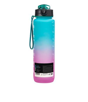 CHEF AID 1 LITRE OMBRE WATER BOTTLE WITH DRINKING TARGETS