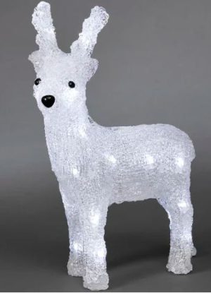 Acrylic Reindeer 24LED 23cm