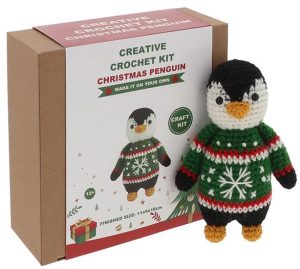 Creative Crochet Xmas Jumper Penguin