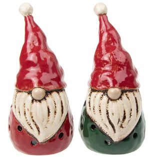 Village Pottery Xmas Gonk Tealight Holder