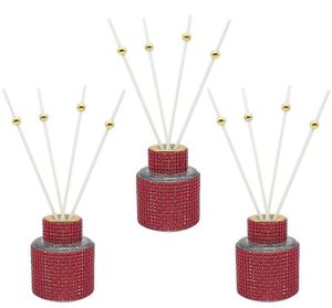 Christmas Diamante Red Diffuser Winter Berries