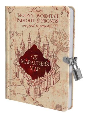 Marauder’s Map Lockable Diary