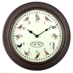 Bird Song Wall Clock