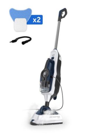 Vax CDST-SFXS Steam Fresh Home Steam Cleaner – White & Navy Blue