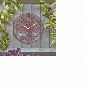 13.5in Tree of Life Wall Clock – Bronze