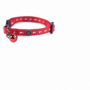 SmartGarden WonderLust Cat Collar – Red Shiny Fish