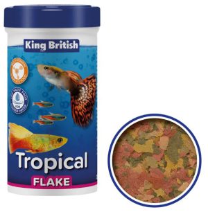 King British Tropical Fish Flakes