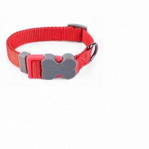 S (23cm-36cm) WalkAbout Dog Collar – Red