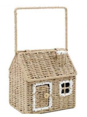 House Storage Basket 20x36cm