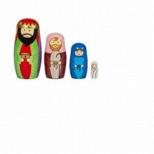 Nativity Secret! 4 in 1 Festive Figurines