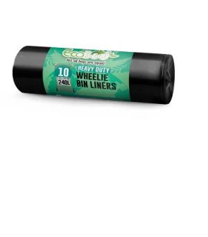 Wheelie Bin Liners 240L x 10