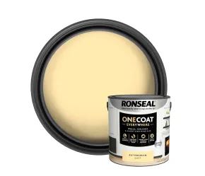 Ronseal One Coat Matt Buttercream 2.5 Litres