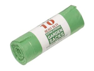 Tristar Green Garden Sacks x10